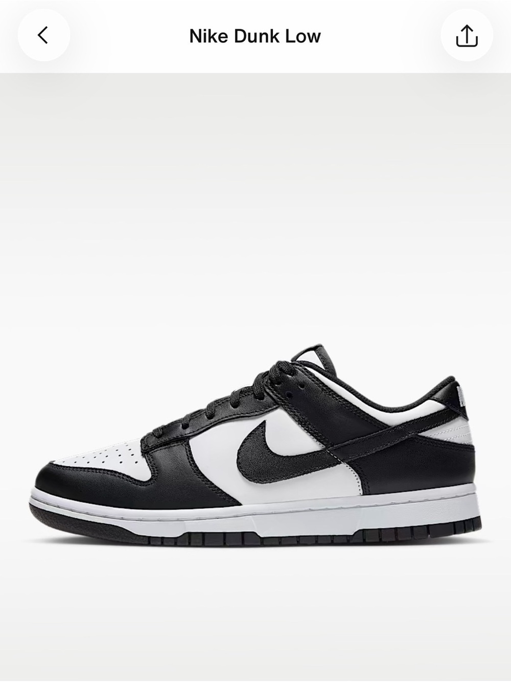 PRE ❤️ Nike Dunk Low Panda